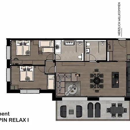 Livalpin Relaxe Daire *