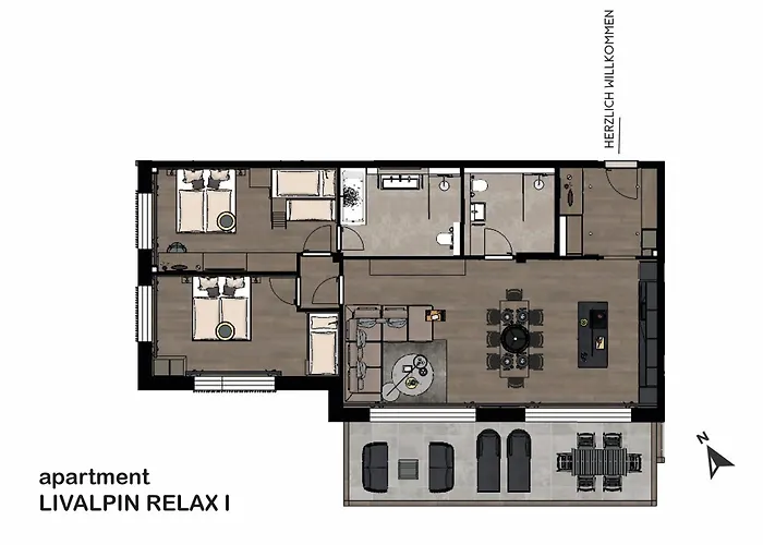 Livalpin Relaxe Apartmán *